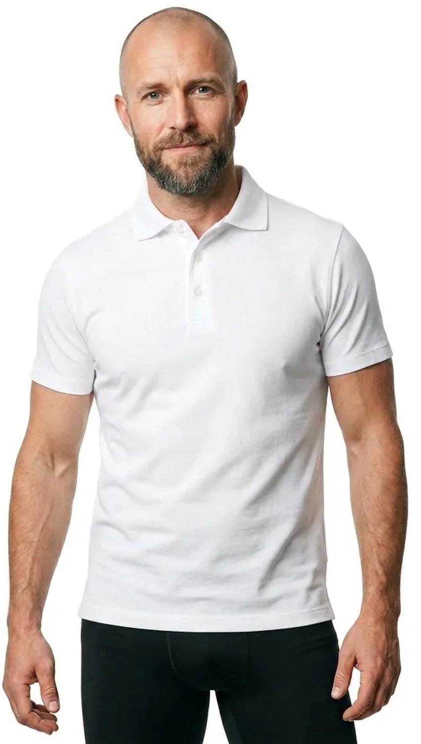 Hackett Pima Cotton Korte Mouw Poloshirt Wit XL Man