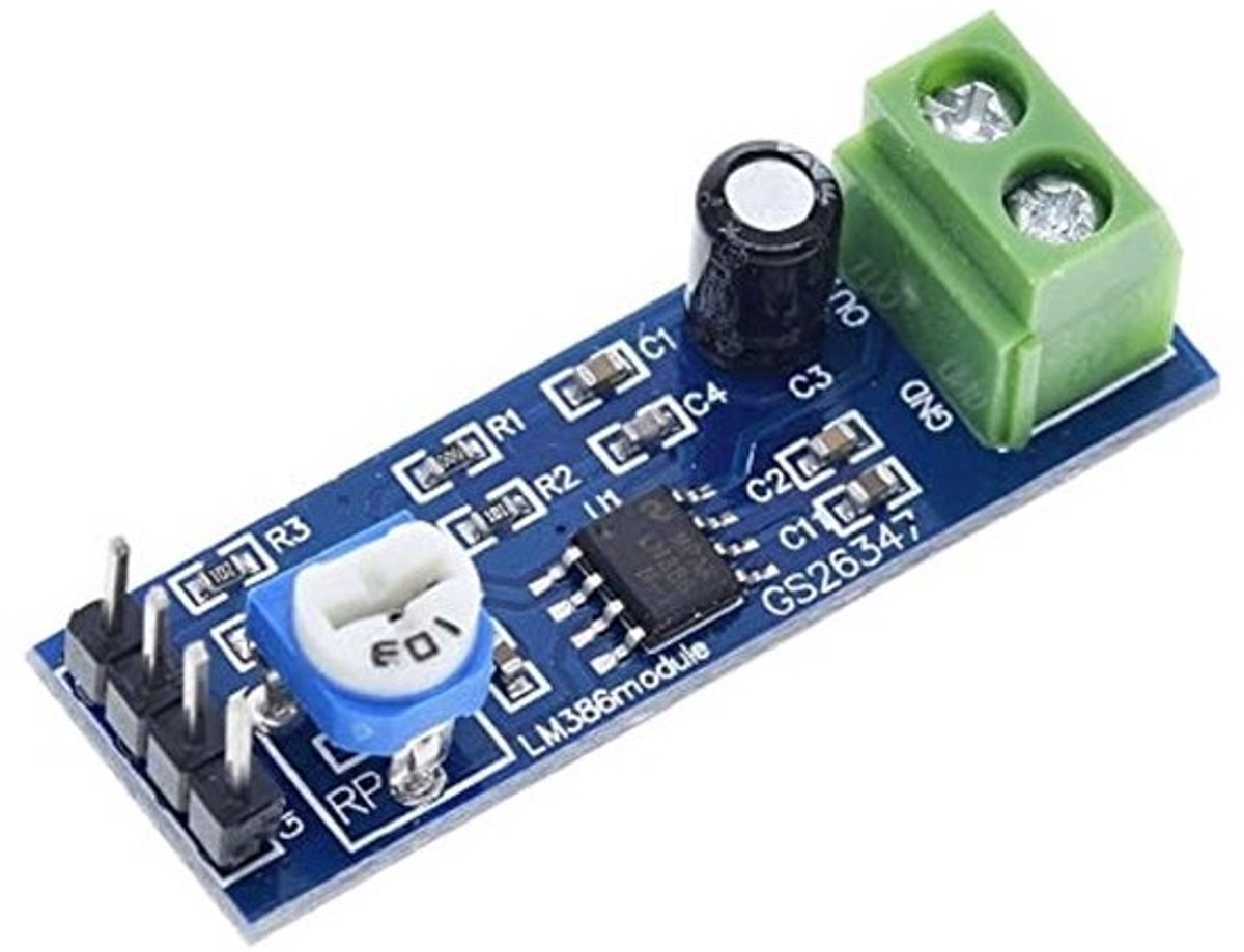 Audio Versterker Module met 200x Vermogen en Instelbare Weerstand