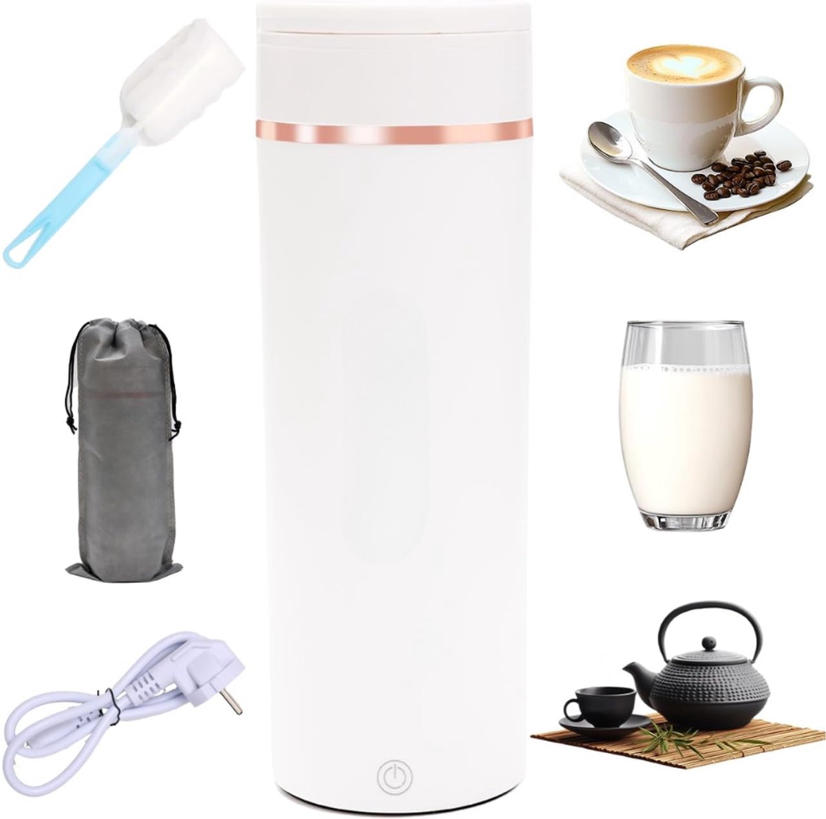 DYVNS® Heetwaterdispenser - Heetwatertap met Reservoir - Instant Draagbare Waterkoker