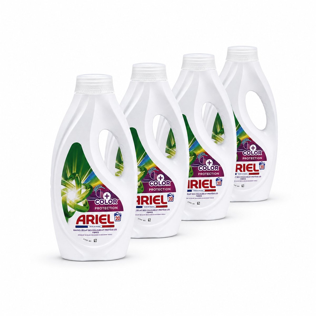 Ariel – Vloeibaar Wasmiddel – Color Protection – 4 x 900 ml - 80 wasbeurten