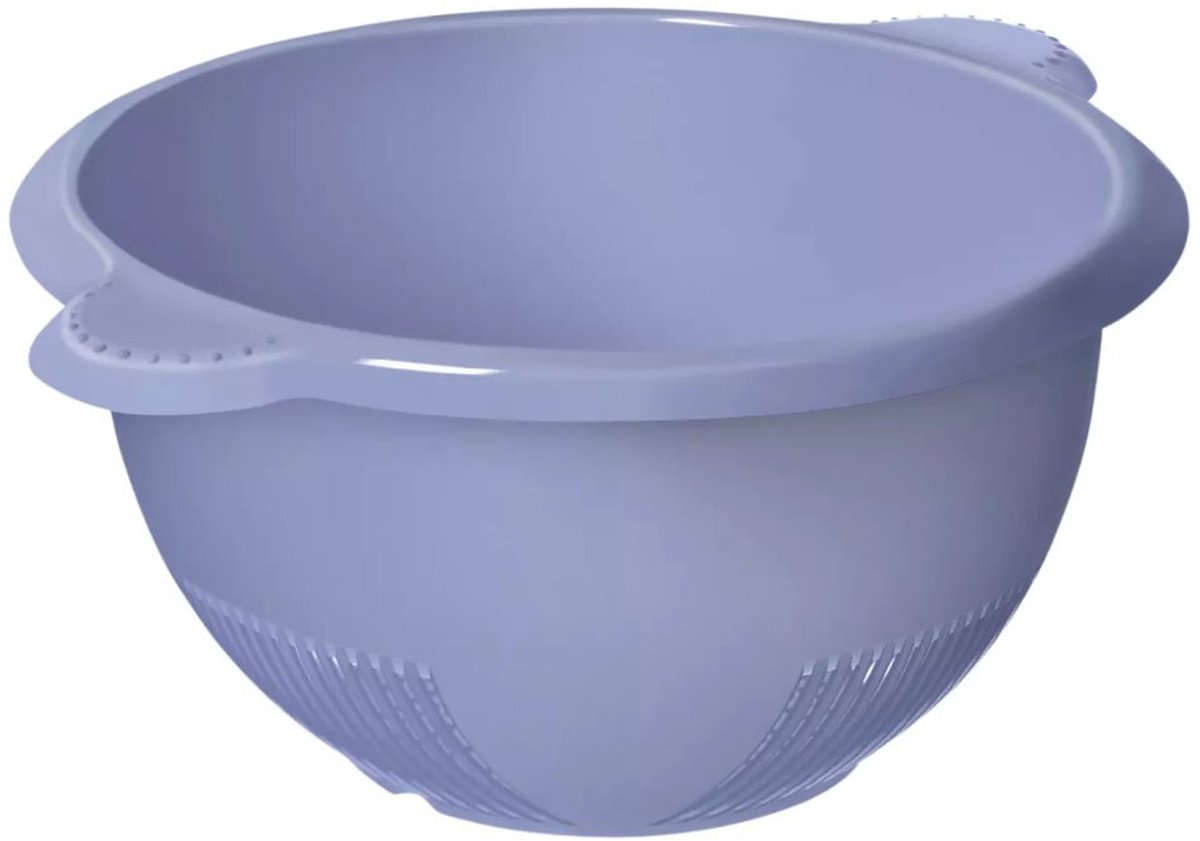 Rotho RONDO Vergiet 32.5x26.5x13 cm Horizon Blauw