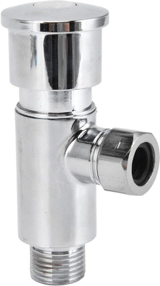 Urinoirspoelklep Zinklegering Mannual Tijdvertraging Spoelen - Urineklep Drukknop Watertankklep - Urinoir Blootgestelde Fittingen Spoelklep G1/2 - Waterbesparende Urinoirspoelklep .