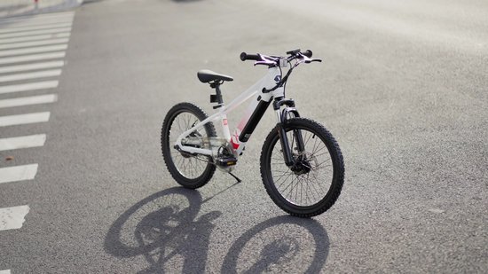 JOYSTAR 24 Inch Elektrische Kinder Mountainbike - 250W E-Bike voor Kinderen (7+ Jaar) - 25 km Actieradius - Met Verwijderbare Accu & Schijfremmen – Spaakwiel - Roze