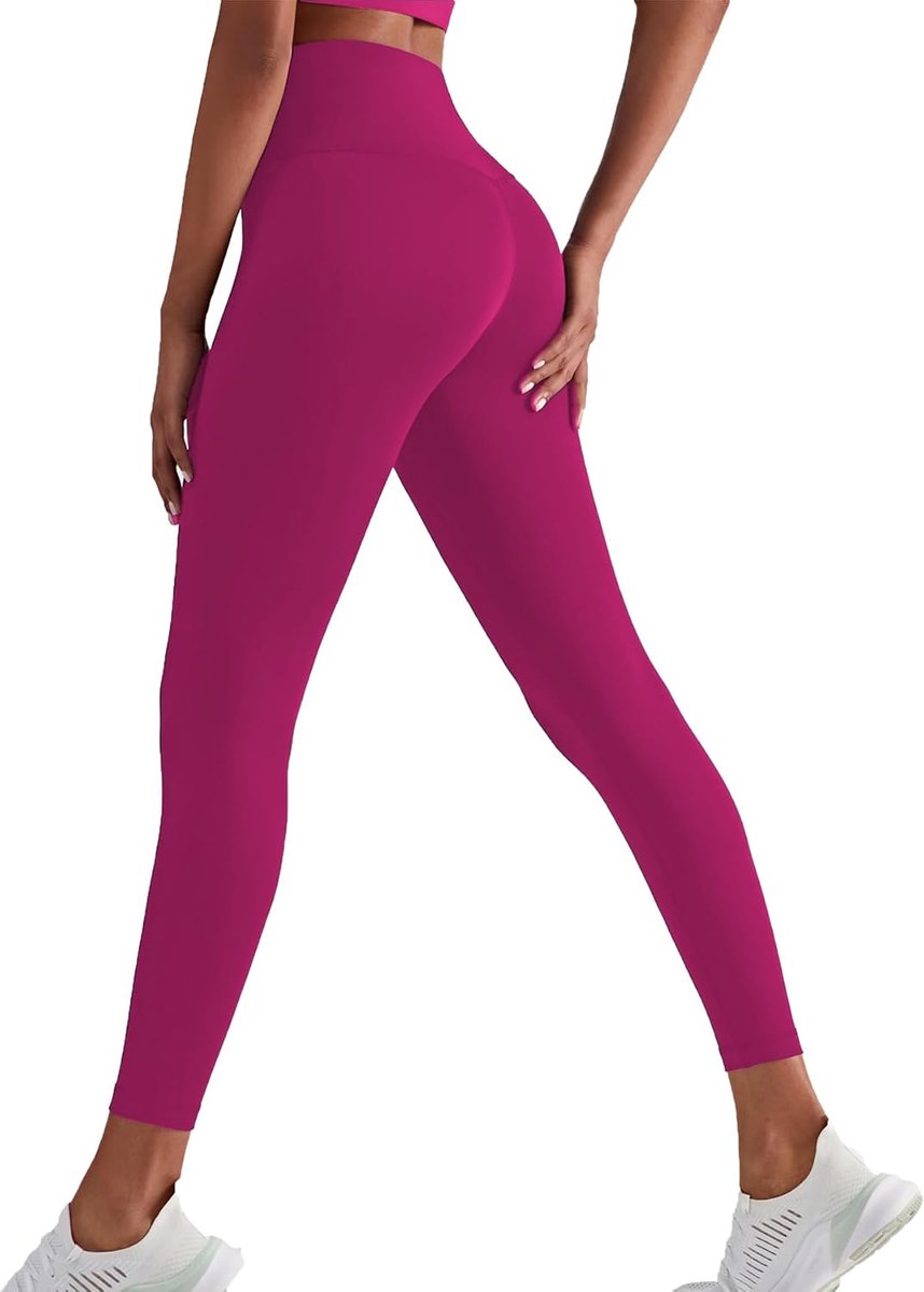 Sportlegging voor dames, yogabroek, gym, leggings, fitness, push-up, hoge taille, platte buik, anti-cellulitis, leggings, yoga, pants, pilates, fitness, gym, hardlopen, elastisch