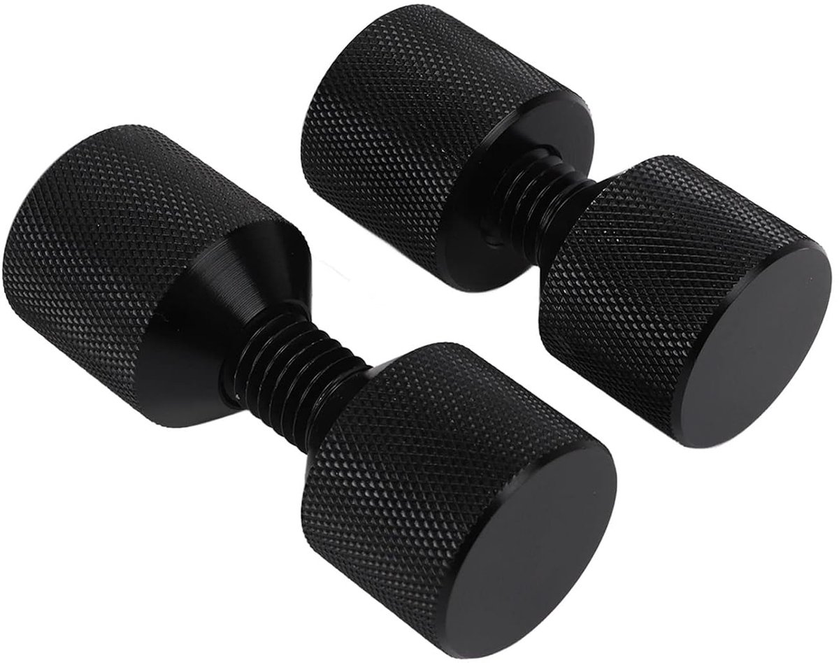 Set met twee gaten 1-1/8 inch aluminium 6061, 2-gaats flenspelden, schroefdraad voor ASME flenzen, 150 LB van 1/2 tot 14 inch
