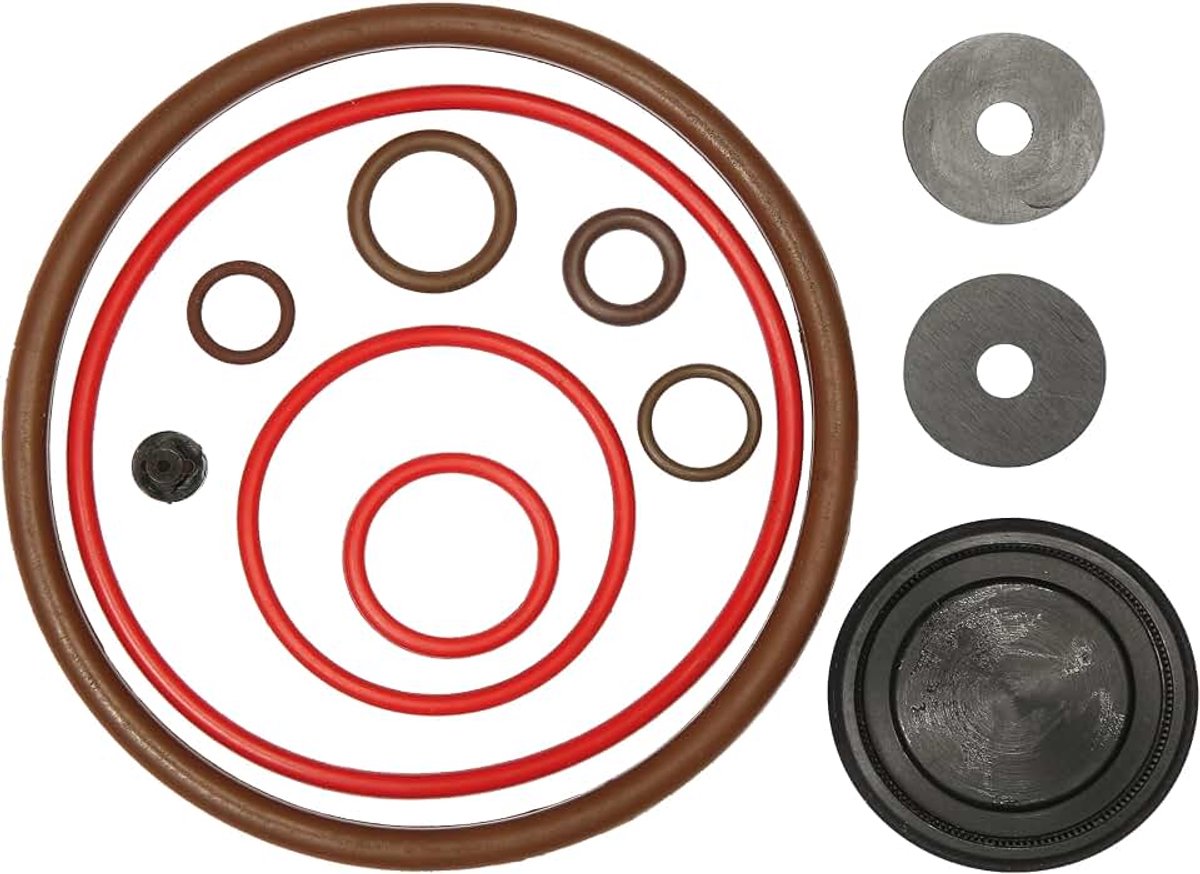 Afdichtingsset 425 435 rugspuiten, 21 x 11 x 1 cm, zwart