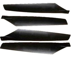 Krautwear Rotorbladen voor coaxiale helikopter, 28 stuks (14 x A + 14 x B) | Compatibel met Esky Lama V3, compatibel met Lama V4, compatibel met KOB, Hunter, CoComanche