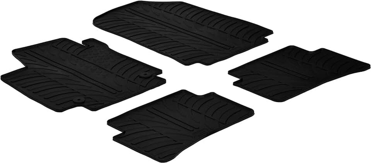 Rubbermatten compatibel met Renault Clio IV 5 deurs 2012-2019 / Clio IV GT 2013- / Captur 2013-2019