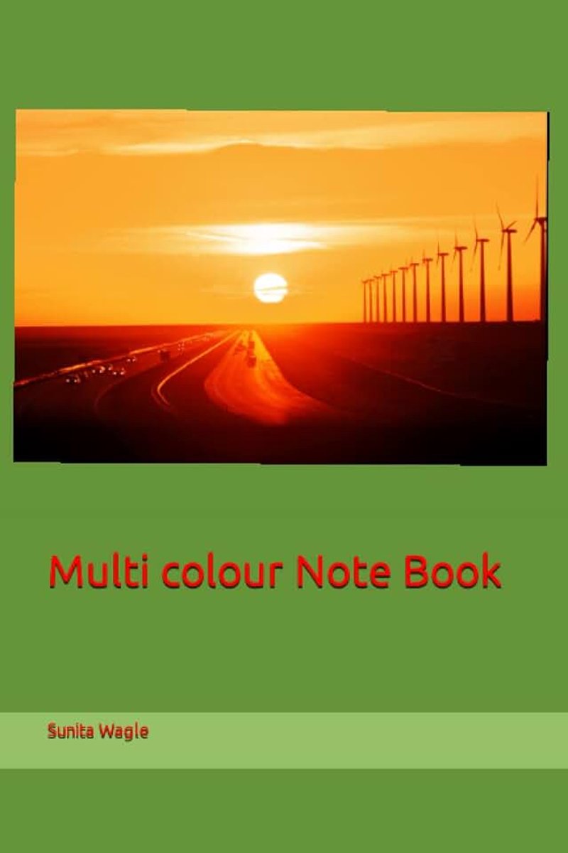 Multi colour Note Book