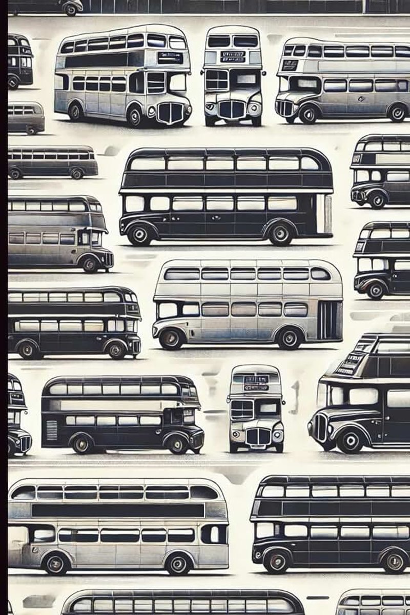 Enthusiast's Notebook: Perfect for Retro Transport Lovers and Note Takers
