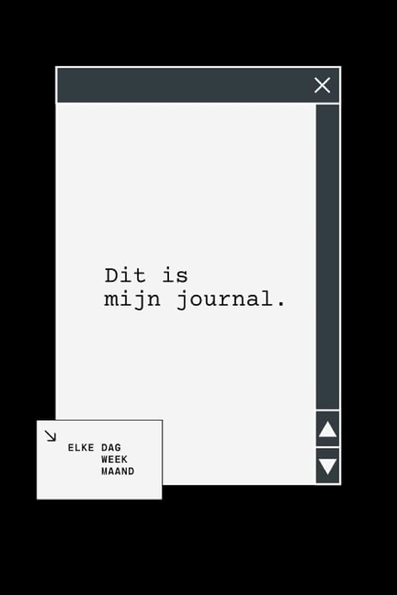 ''Dit Is Mijn Journal''. De 90-Dagen Dankbaarheidsdagboek. [zwart] - Jouw 12 Weken Journal + Planner voor Zelf Ontwikkeling.