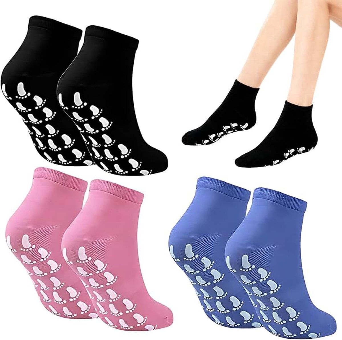 Yoga, antislip, voor dames en heren, voor Yo-ga Pi lates, dans, fitness, gymnastiek, antislip sokken