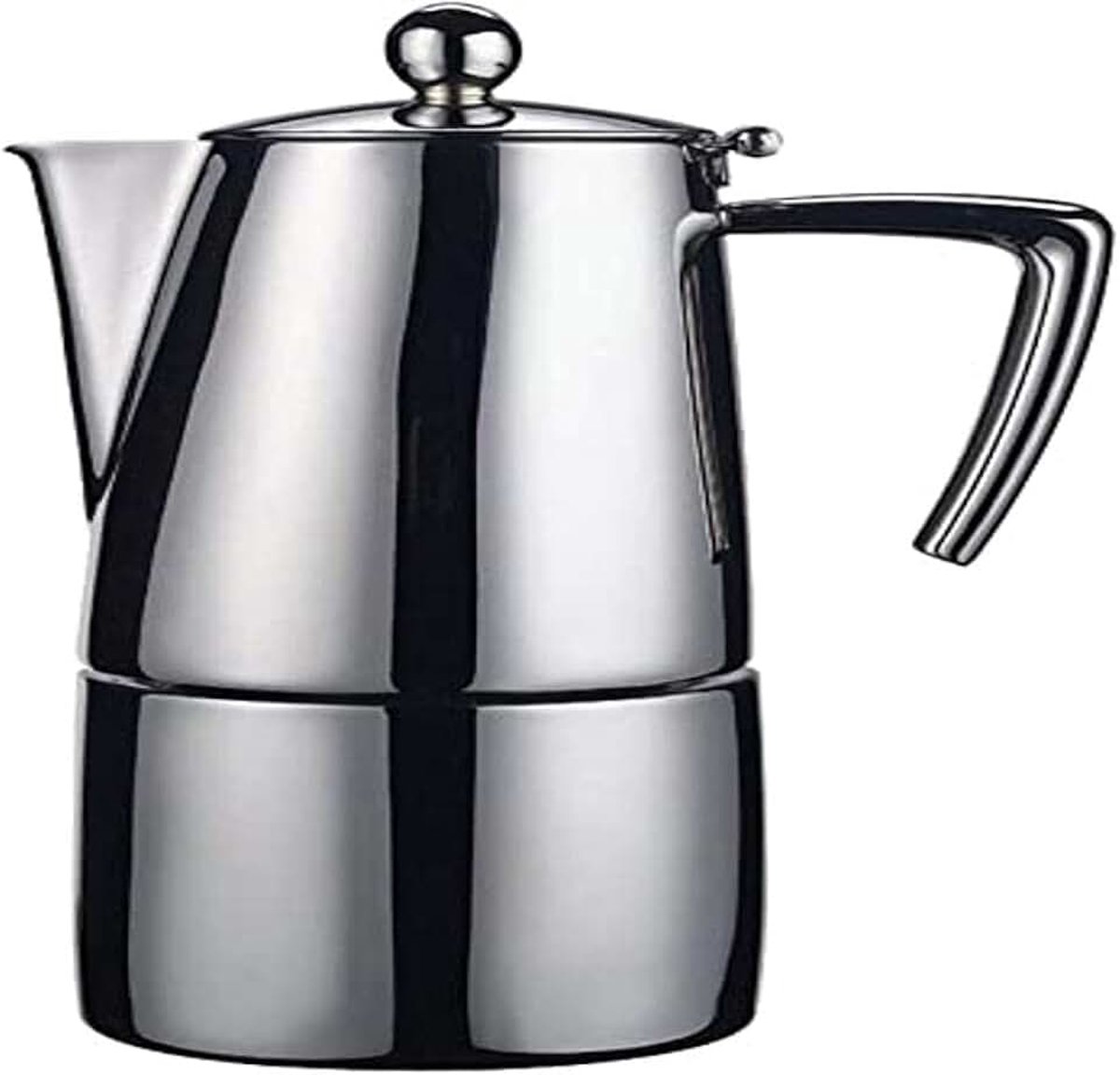 Espressomachine, roestvrij staal, mat voor 1 kopje
