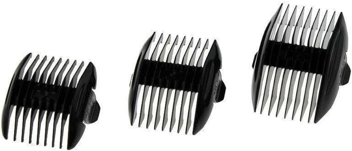 Opzetkammen set 3-15 mm. compatibel met / reserveonderdeel voor Panasonic ER160, ER1611, ER1610, ER-GP80, ER-DGP72, ER-DGP82, ER-DGP65 tondeuse