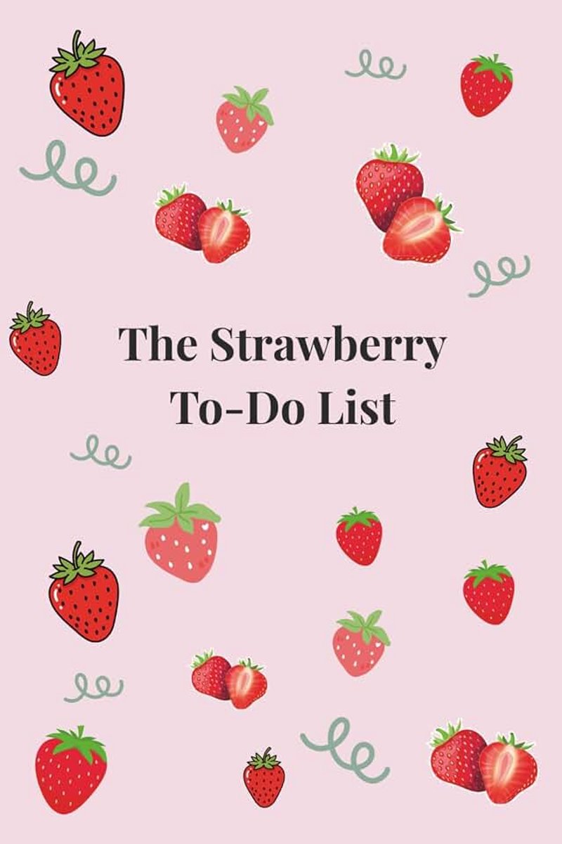 Strawberry To-Do List: A Minimal Daily Task Planner