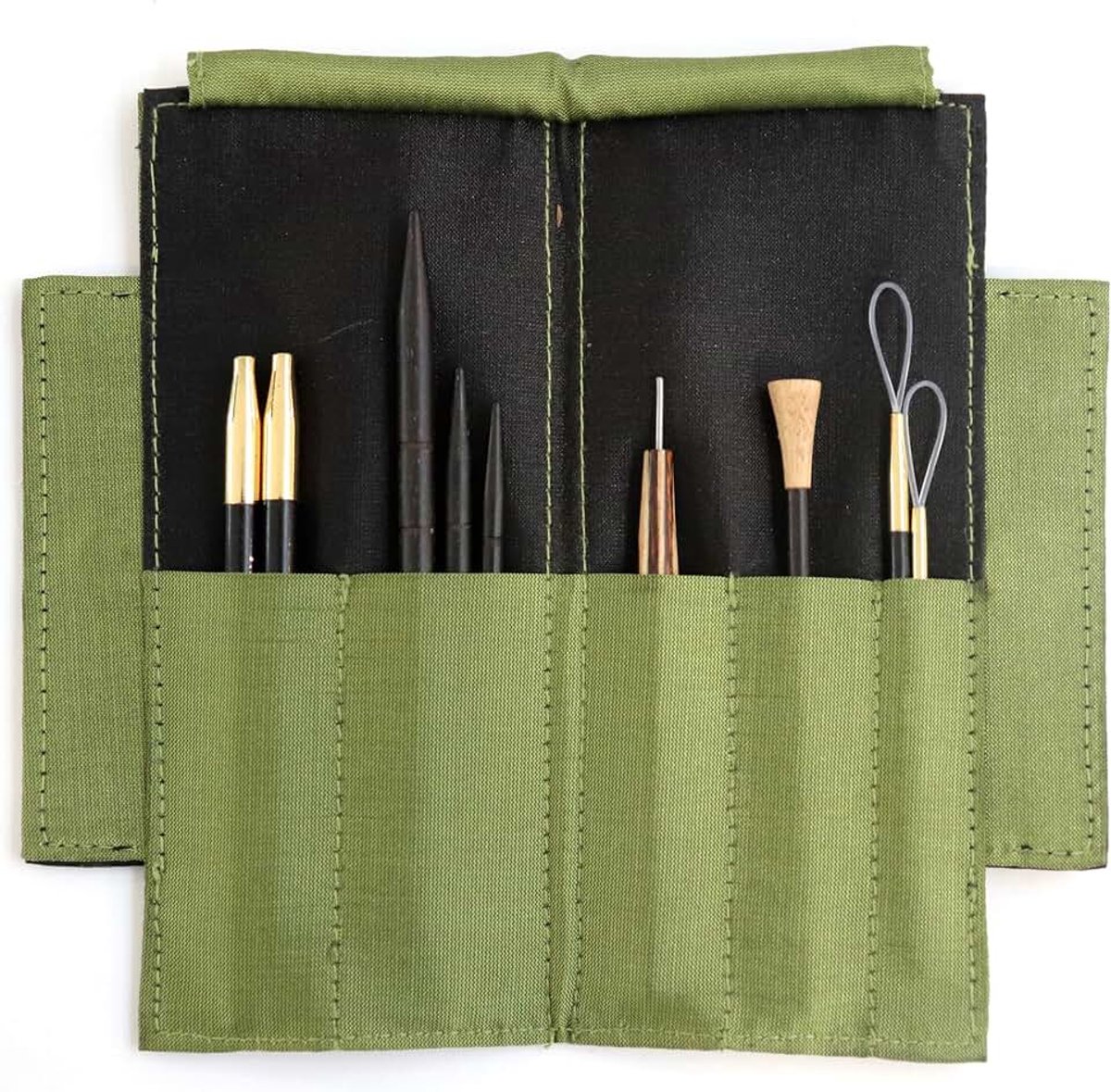 Lantern Moon - Lantern Moon Sage (Groen) Mindy Handgemaakt Accessoire Mouw met Magnetisch Sluiting - 1 Stuk