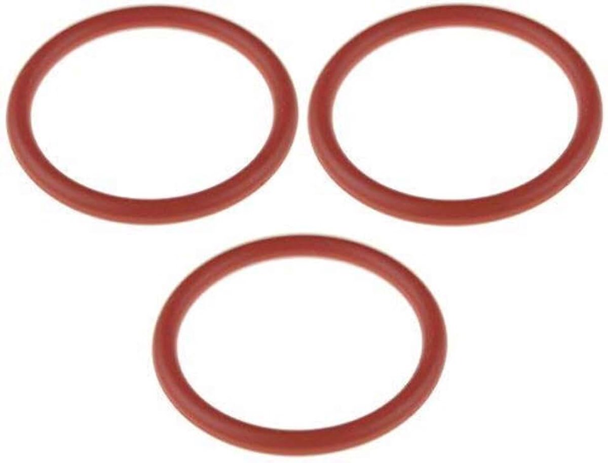 3 stuks O-ringen 32 x 4 mm voor Saeco volautomatische koffiemachine zetgroep / aandrukkzuiger; binnendiameter: 32 mm, dikte: 4 mm, buitendiameter: 40 mm ( /stuk)