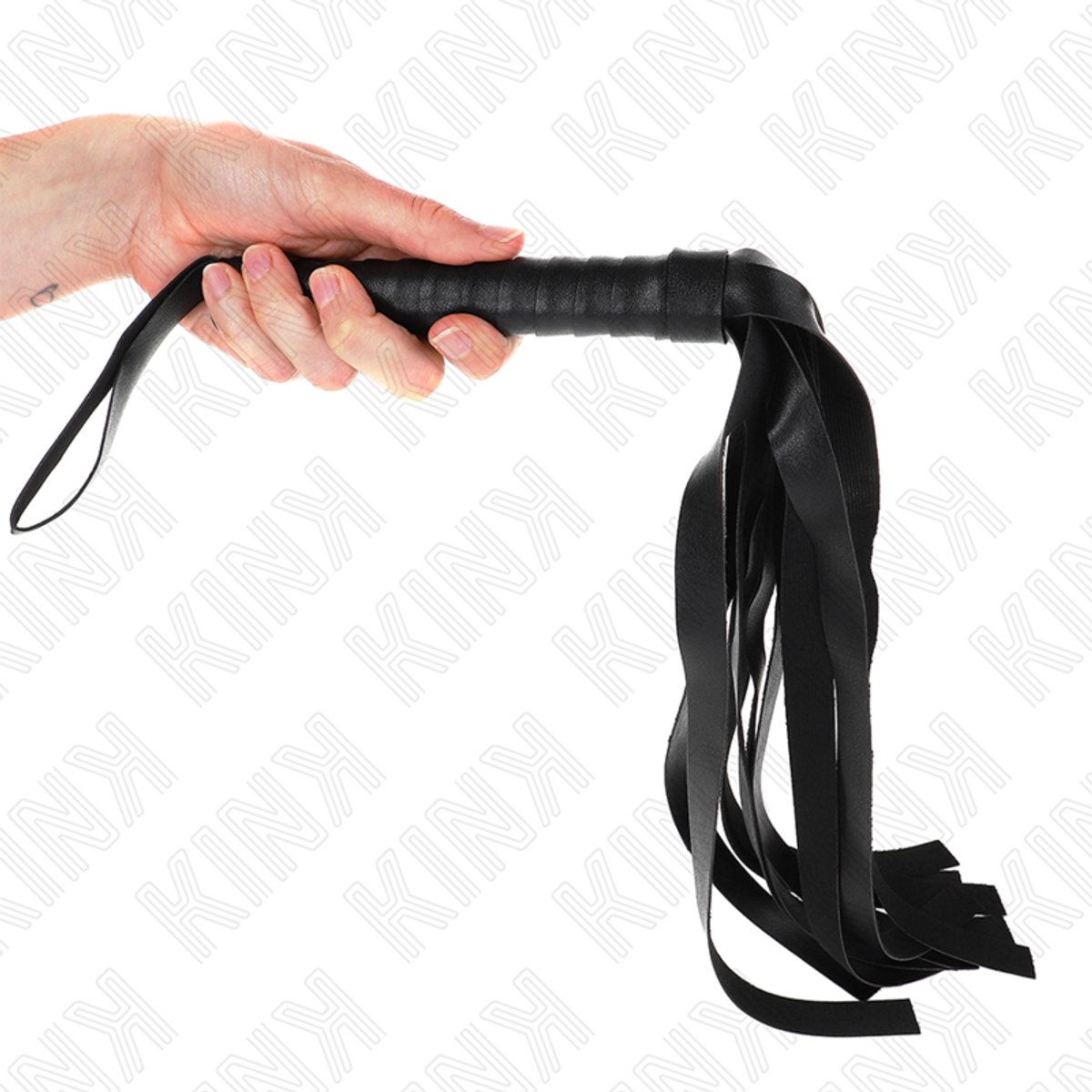 Zwarte Brede Staart Whip