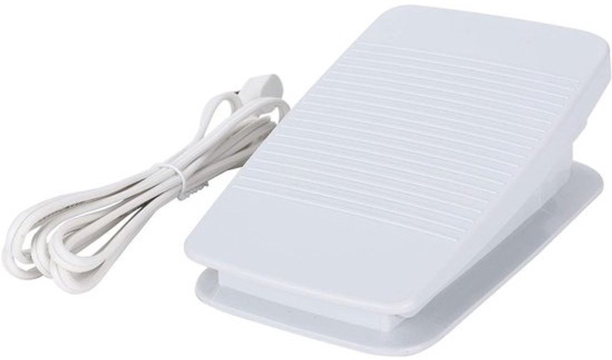 Dailygoods- Naaimachinevoetpedaal multifunctioneel - Voetpedaal - Waterdicht - Eén gat - Netsnoer - Compatibel met Bernina/Babylock/Riccar/Viking
