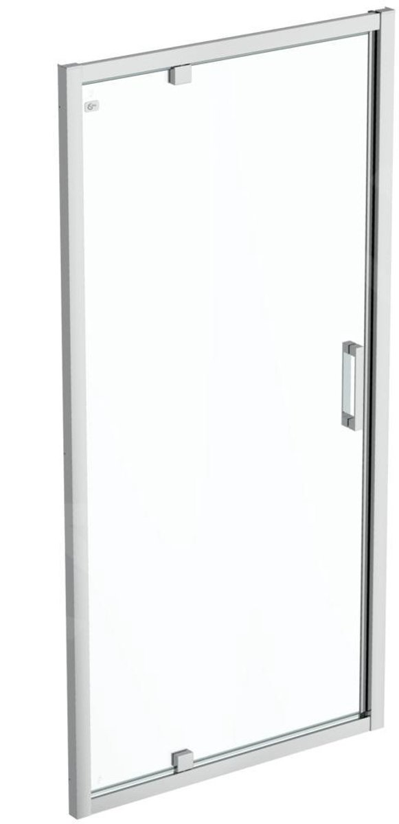 Ideal Standard Connect 2 Draaideur Omkeerbaar 90X195Cm Zilverkleurig K9270Eo