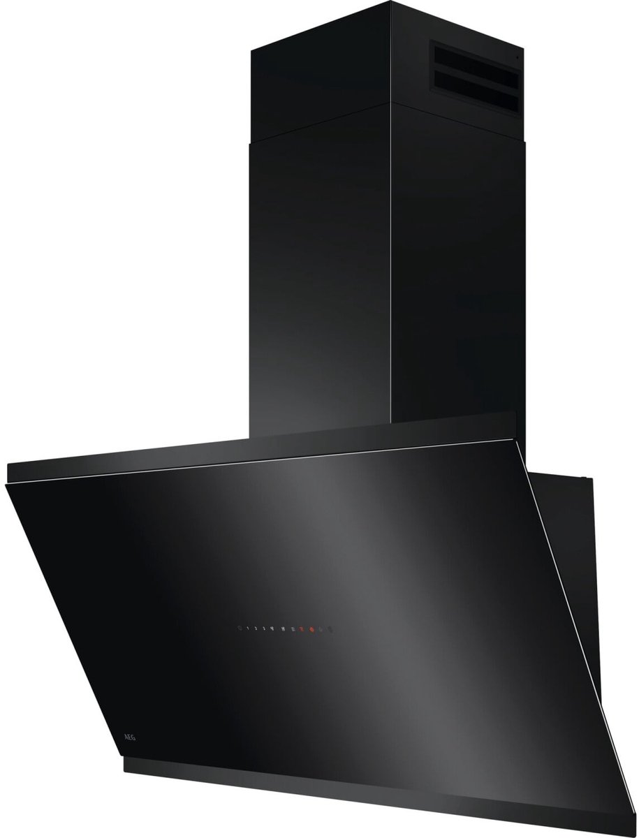 AEG NDV7791SB | Afzuigkap | Schuin | 90 cm | Zwart