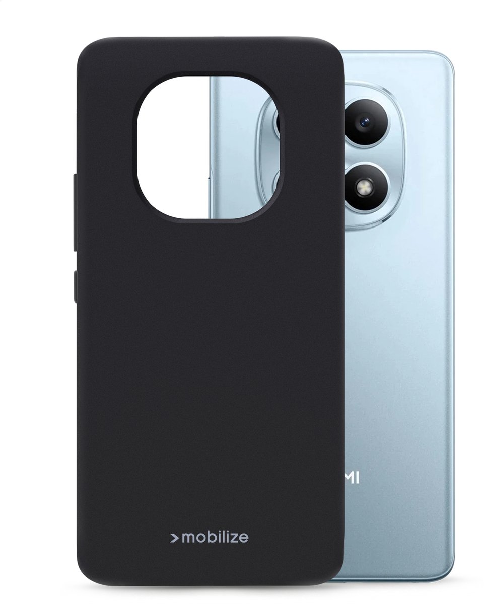 Mobilize Rubber Gelly Case Xiaomi Redmi Note 17 4G/5G Matt Black