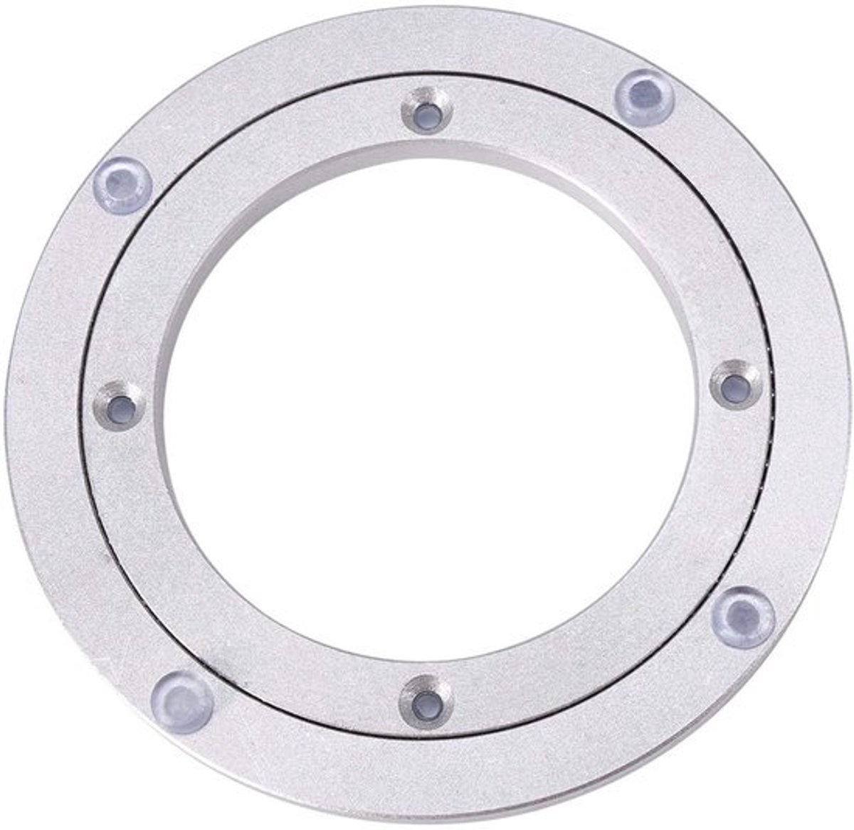 SnelShoppen - Zware Aluminium Legering Draaitafel, Rotating Bearing Plate, Rond Eettafel voor Restaurant, Taartdecoraties, TV Rack (8 (≈26.7cm) x H 8.