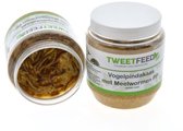 Tweetfeed Vogelpindakaas Meelwormen 350 gram PP 6 stuks