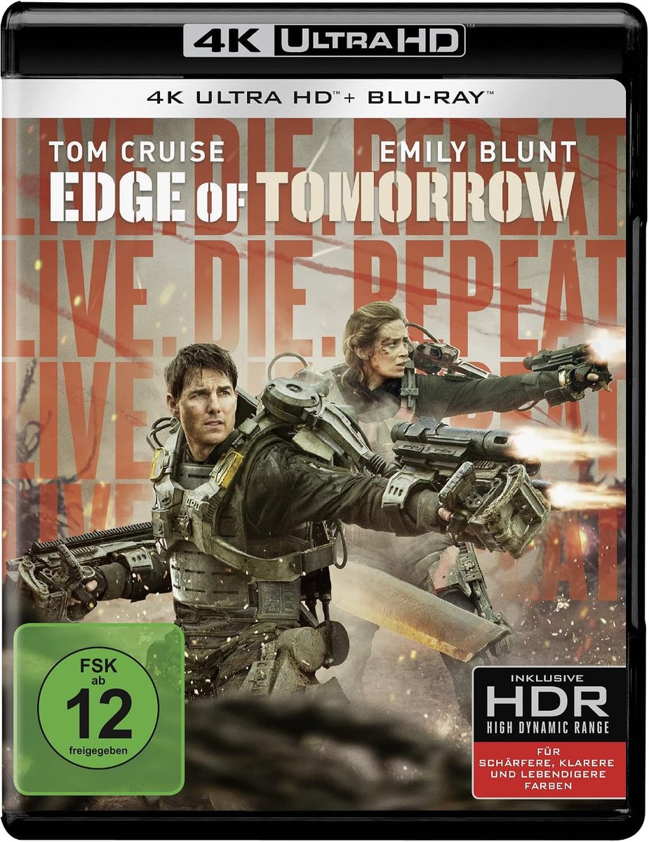 Die Repeat: Edge of Tomorrow (+ Blu-ray)