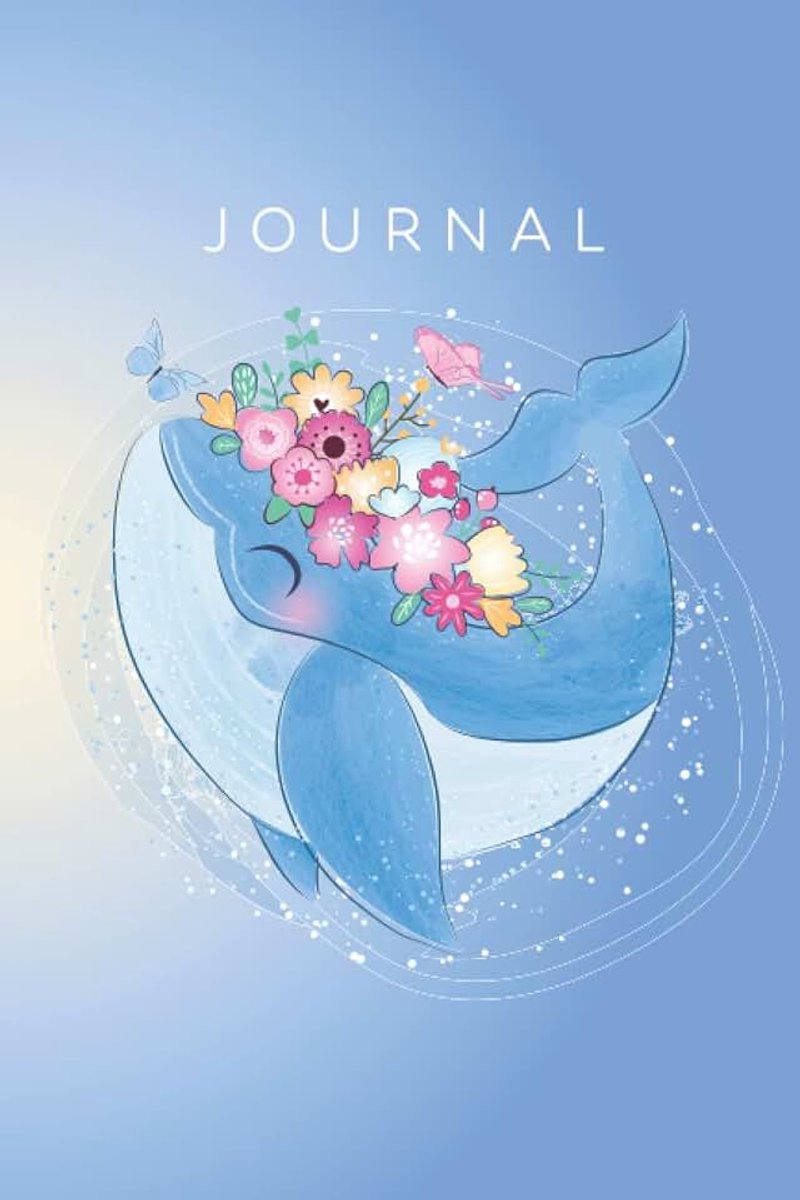 Whale Journal, Notebook or Diary