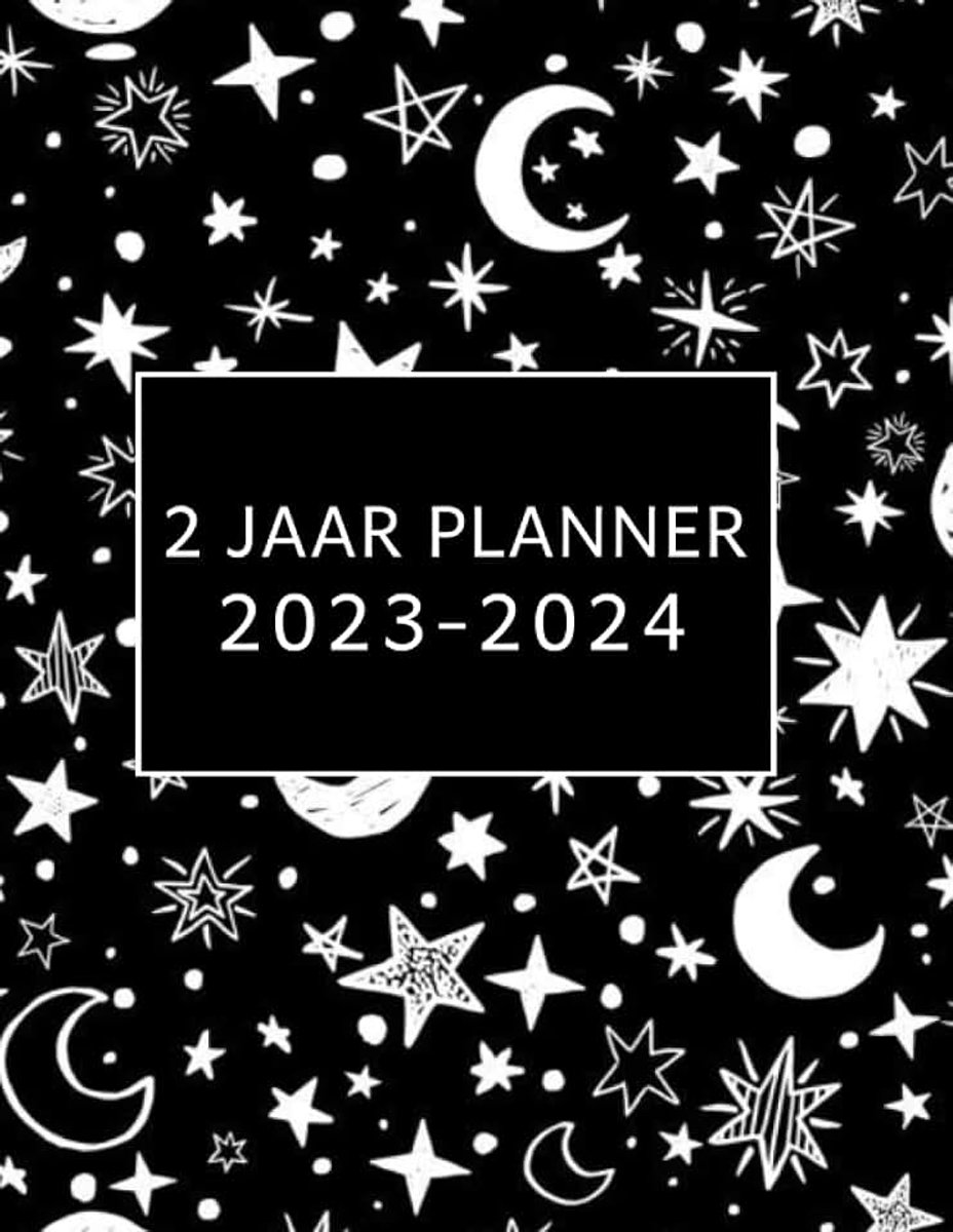 Twee Jaar Planner 2023 - 2024: Grote tweejarige planner met bloementhema | 2-jarige maandelijkse planner kalender 2023-2024 | Januari 2023 tot ... met feestdagen | Agenda Schema Organisator