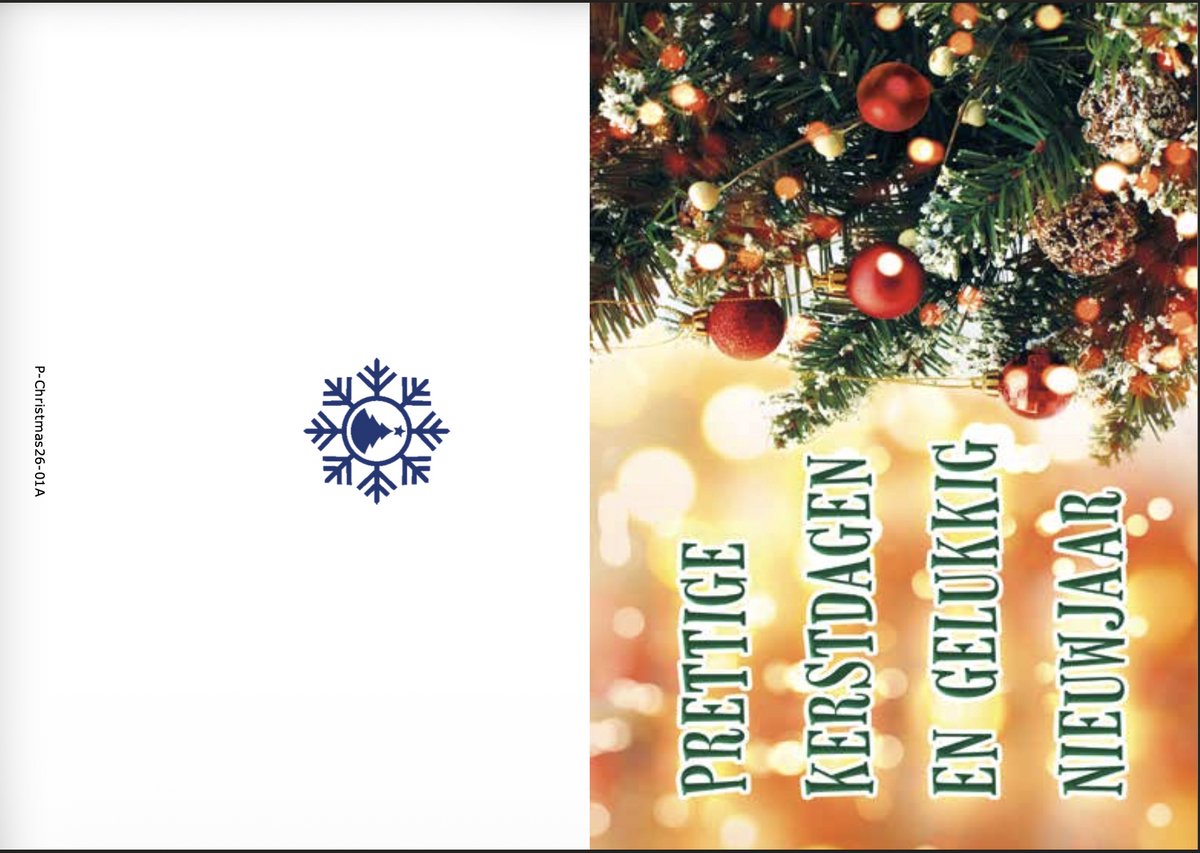 Kerstkaarten box Christmas 1