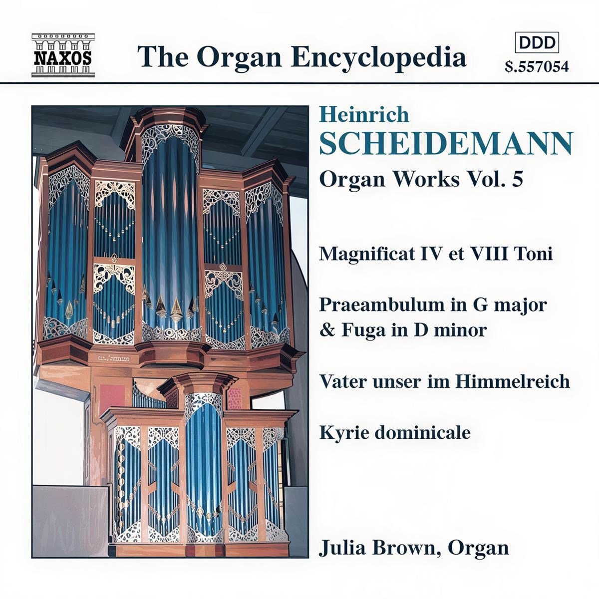Julia Brown - Scheidemann: Organ Works Volume 5 (CD)