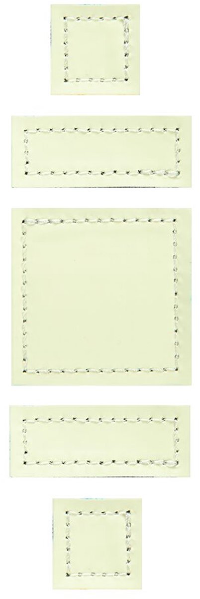 Savotta GITD Patch Kit - glow-in-the-dark markeringsset, 5 delen