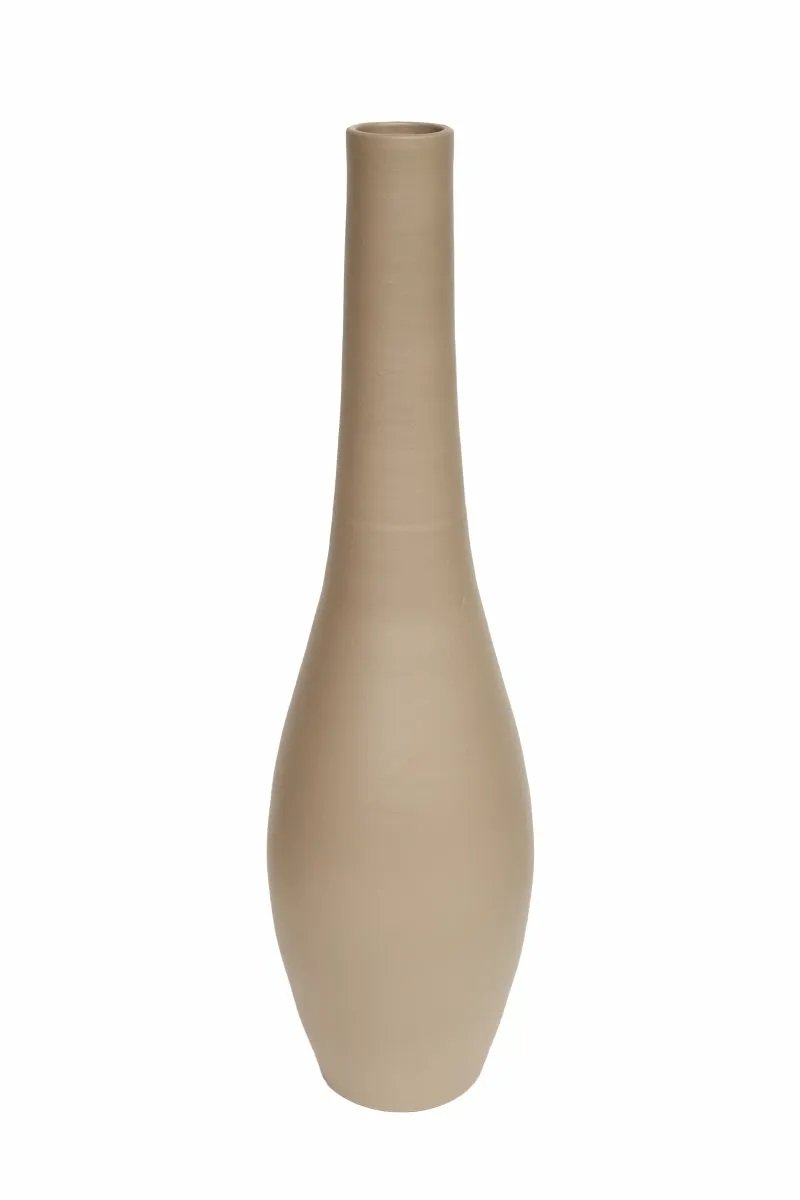 Fles petra d20h75cm bruin