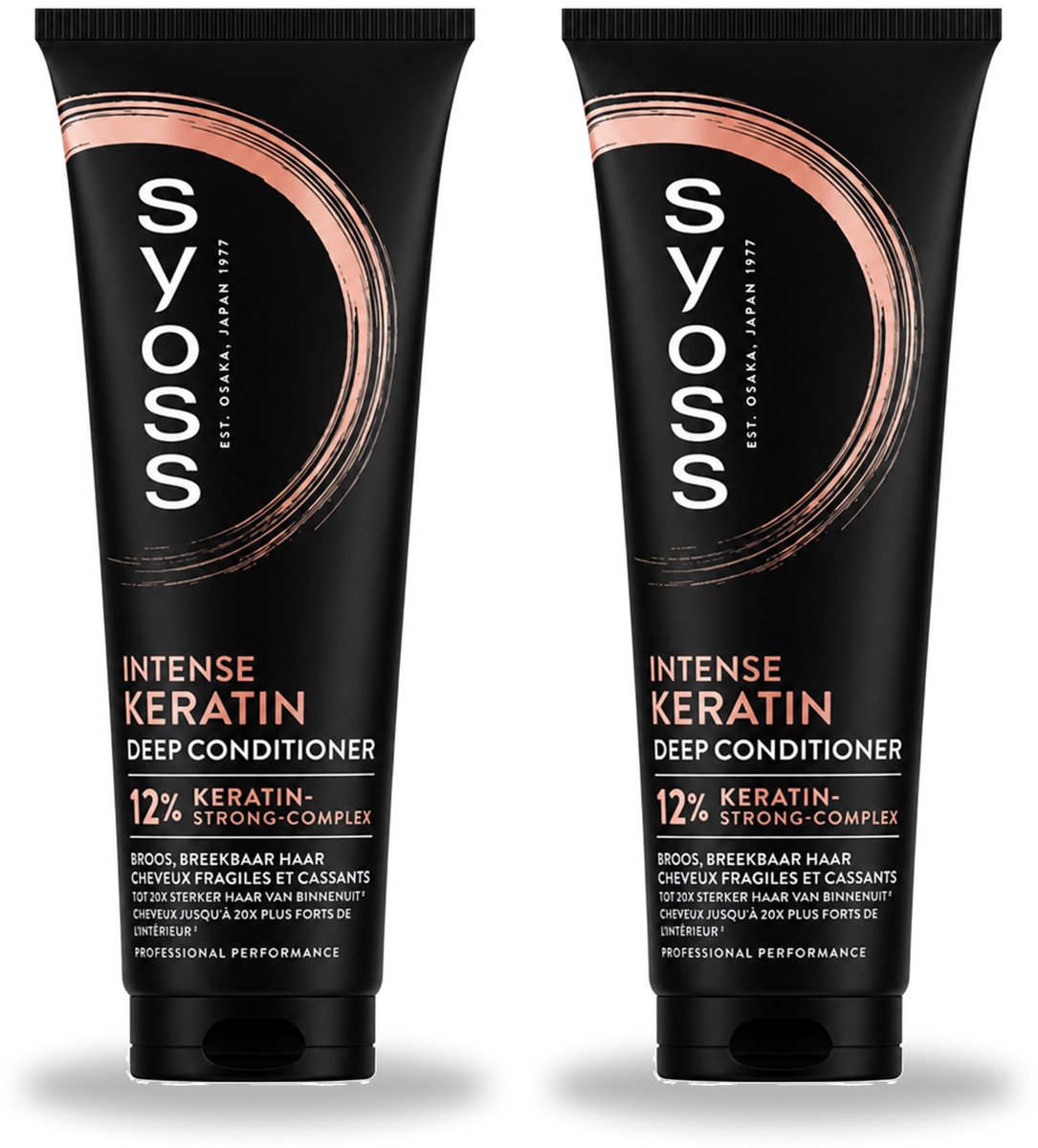 2 x Syoss - Keratin Conditioner - 250 ml - Voordeelverpakking - 2 stuks