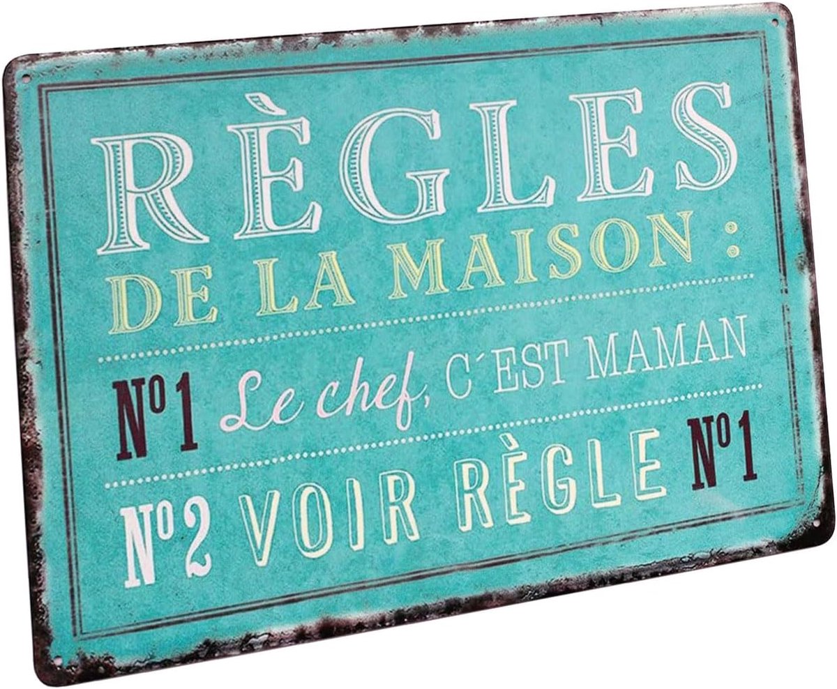 Metalen bord poster metalen plaat slogan kunst decor vintage voor thuis cafe pub