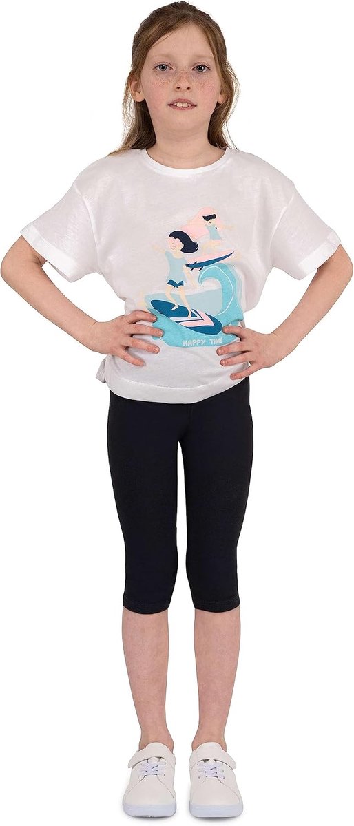 Leggings Zacht & Comfortabel Broekje voor Peuters Casual Sportief Elegant Afgekropte Stijl Basis Tonia