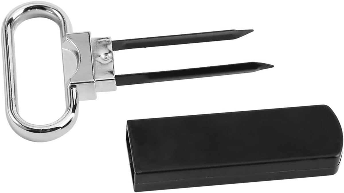 Draagbare Roestvrijstalen Wijnfles Kurkopener Creatieve Handmatige Handmatige Blikopeners Voor Thuiskeuken, Bar, Clubfeest
