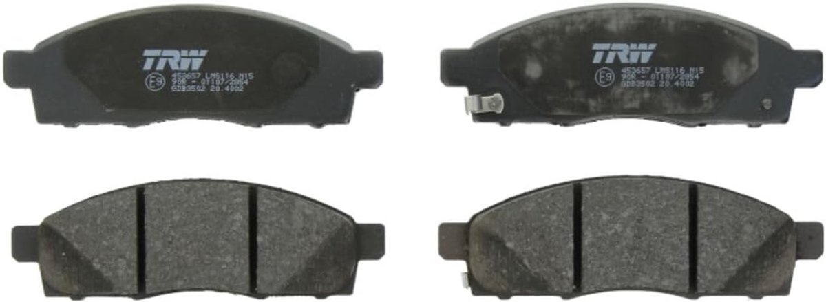 Remblokken - Set van 4 - Remschoenen - Remvoering - Remblokkenset schijfrem