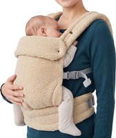BimbelBoo® Fluffy Draagzak Baby - 3 tot 24 maanden - Tot 20kg - Buik en rugdrager - Baby Carrier - Baby Draagzak