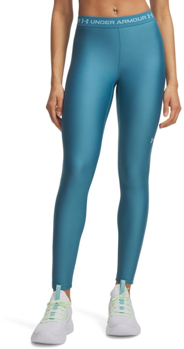 Under Armour UA HeatGear® - Dames legging - Infinity blauw - Maat XS
