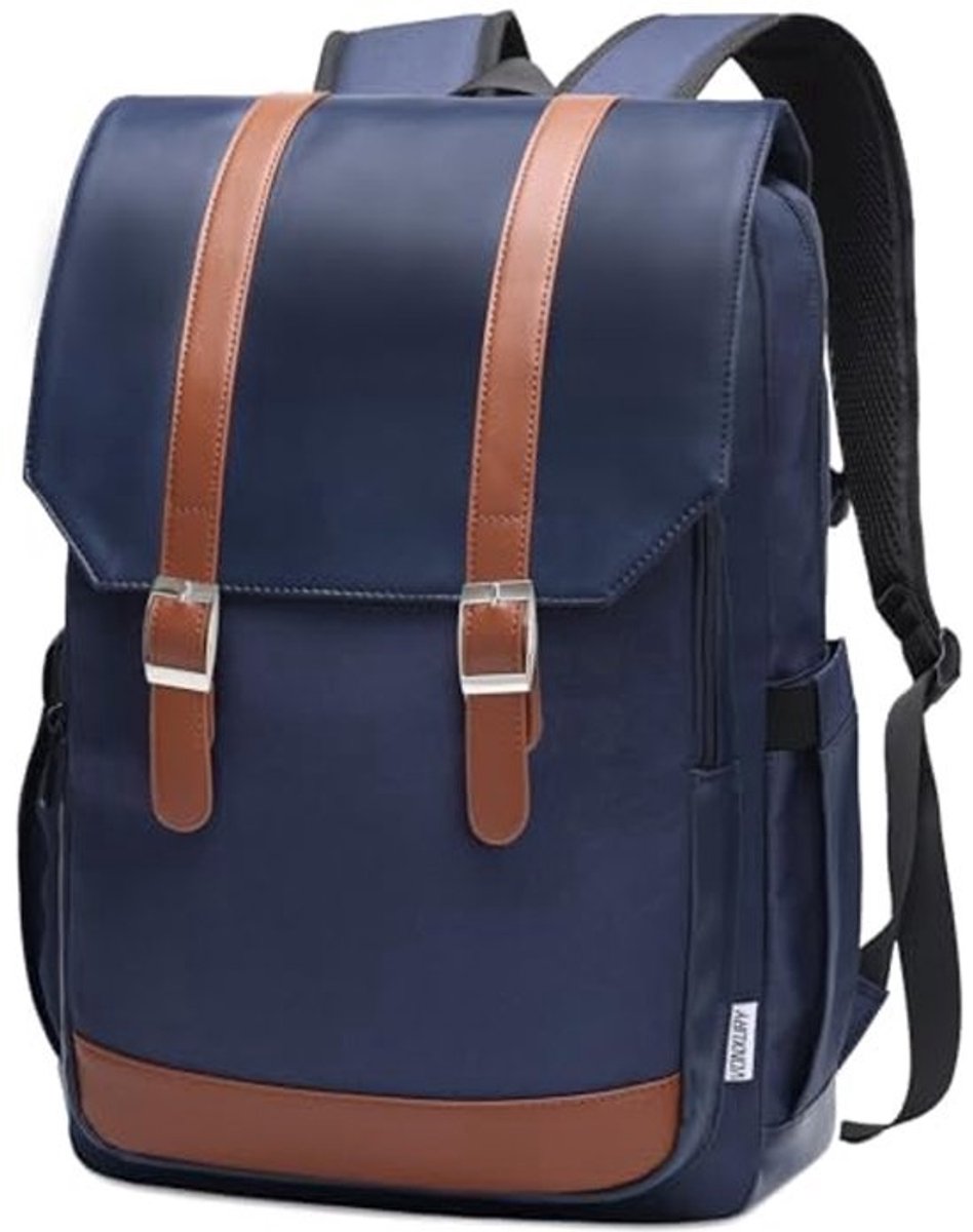 Stijlvolle 15,6 inch Laptoptas Rugzak voor Vrouwen - Anti-Diefstal, Perfect voor Werk en Reizen