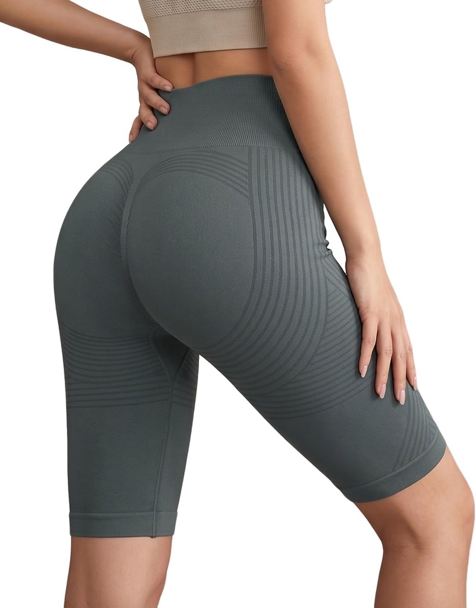 Leggings, Sportleggings Dames Lang Compression Billen Push Up, Hoge Taille Ondoorschijnend Yoga Pilates Broek