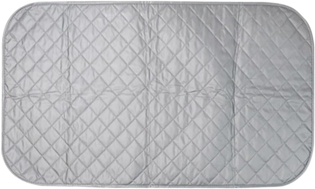 Strijkmat op tafel, onderzetter voor tafel en strijkdoeken, opvouwbaar en draagbaar, warmtebescherming voor huishoudtextiel en knutselwerk