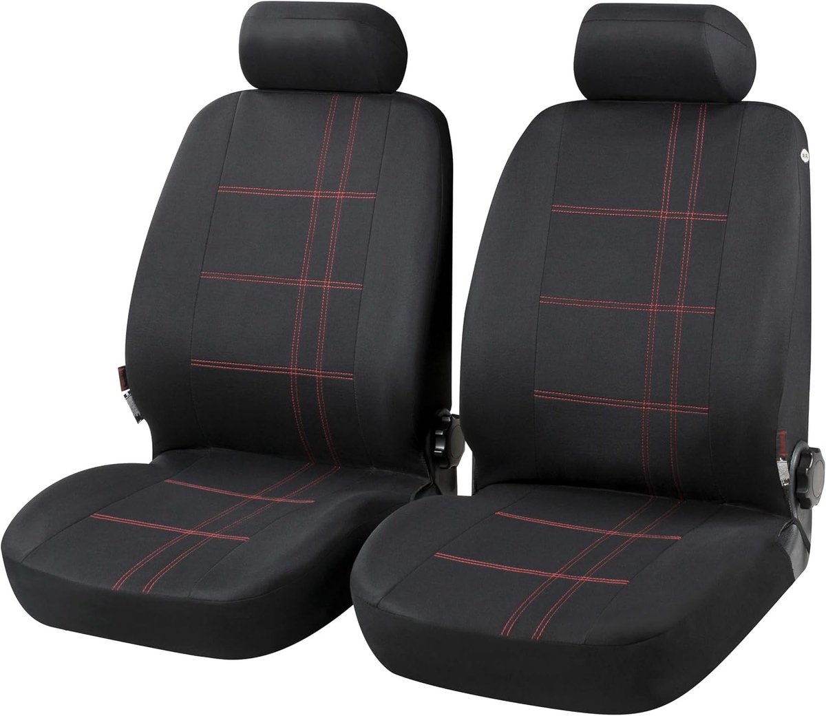 Stoelbeschermer Nashville zwart voor 2 Voorstoelen