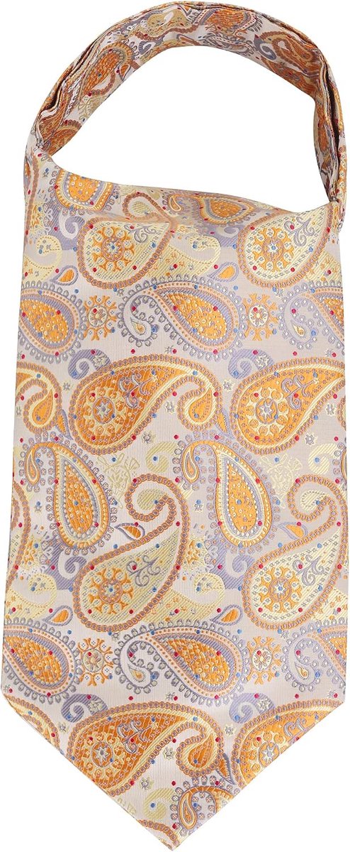 Stropdassjaal Ascotstropdas Ascot Tie Sjaal Cravat Stropdas Retro Chic voor Gentleman