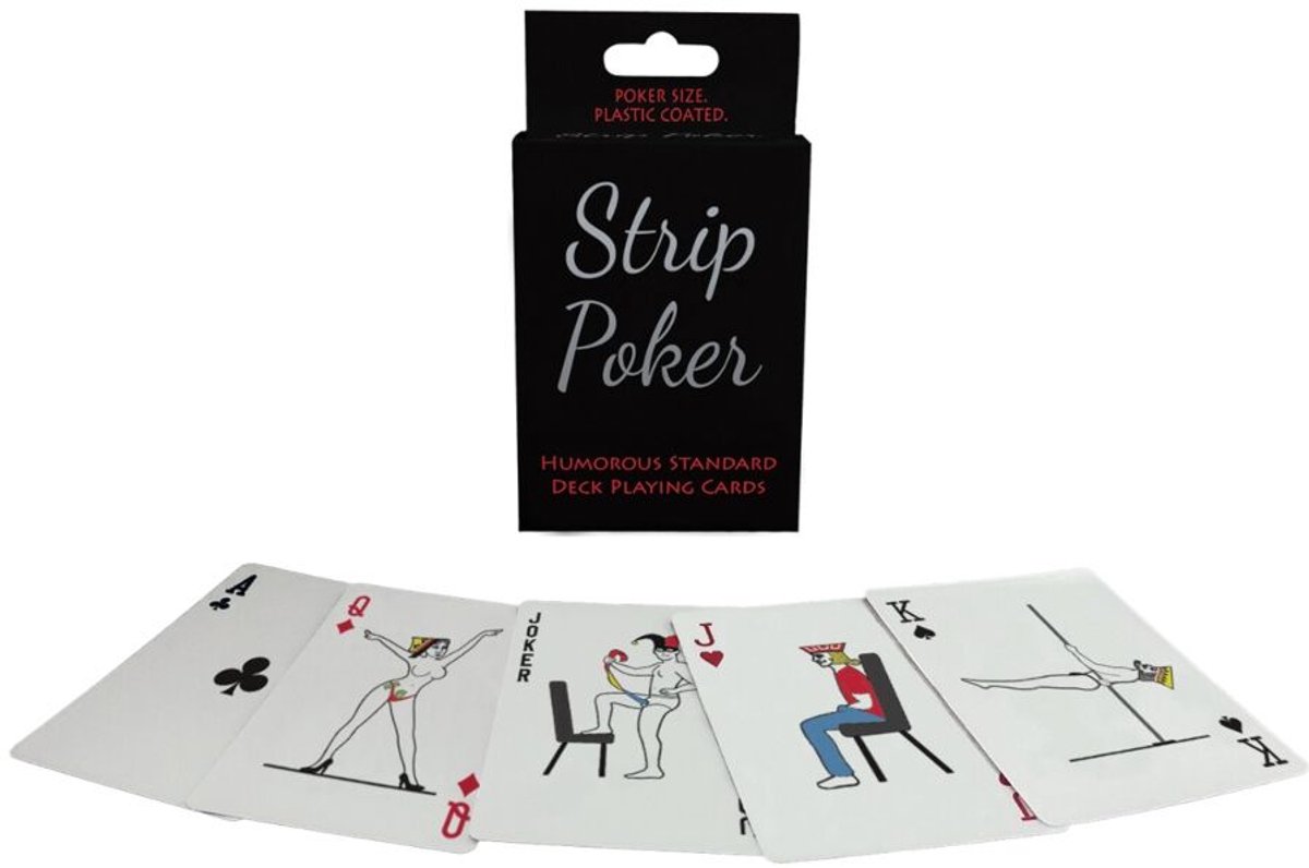 Strip Poker Humoristisch Kaartspel