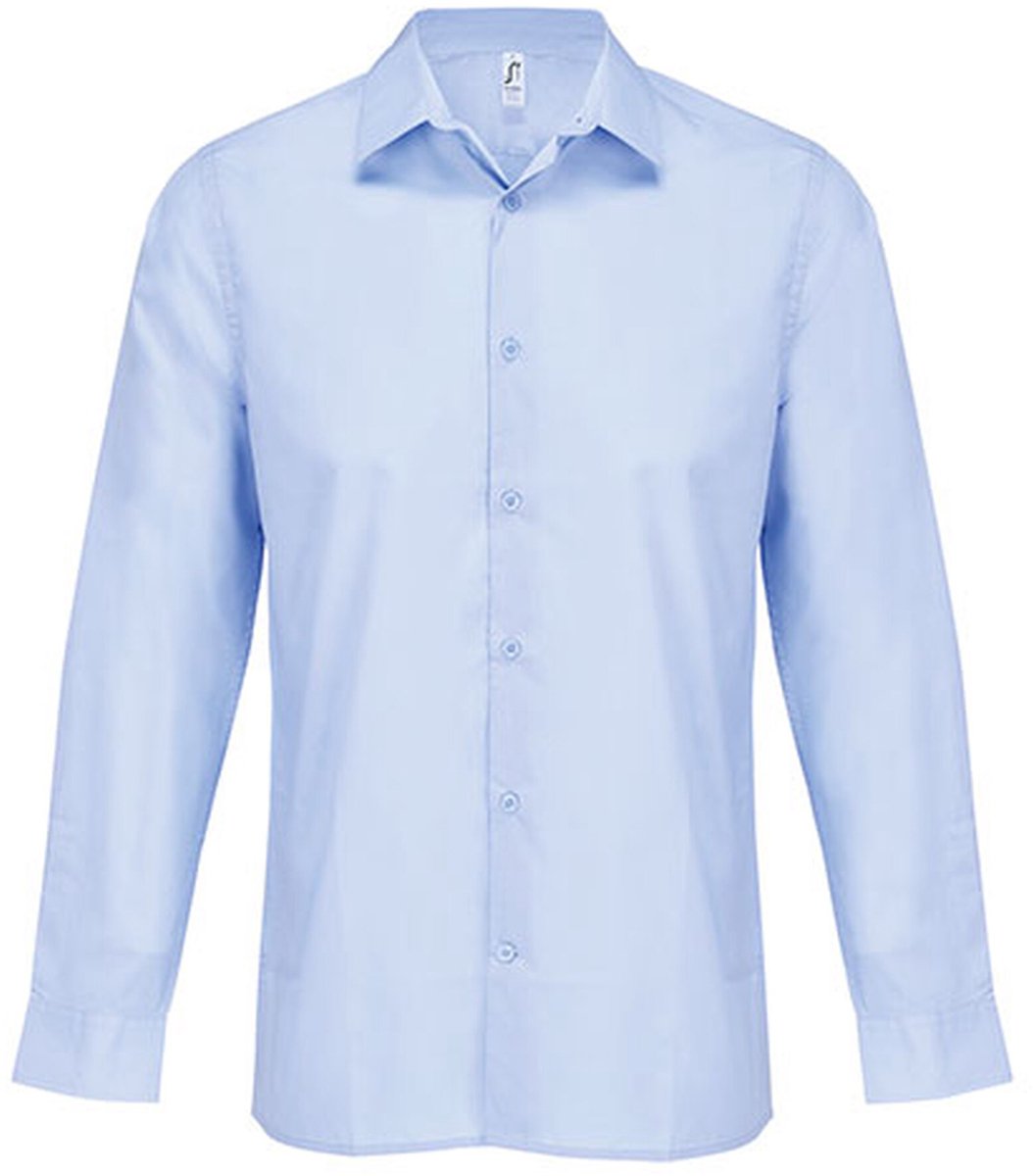 SOL'S Men´s Poplin Shirt Long Sleeve Bailey L04770 - sky blue - L