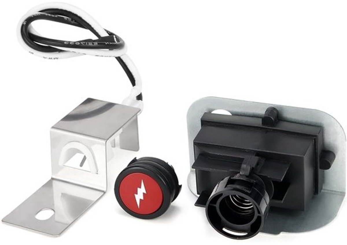 Elektronische ontstekingskit voor Weber Q1200 en Q220 gasgrills - vervanging met voorste brandersknoppen - verbeterde functionaliteit
